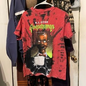 Vintage Goosebumps tie dye shirt size medium